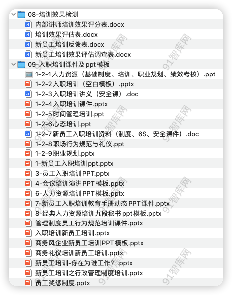 图片[6]-新员工入职培训精选资料，共228份文档资料-91智库网