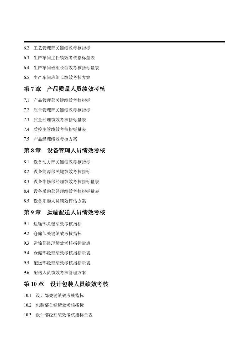 281页16万字绩效考核指标大全8242_05