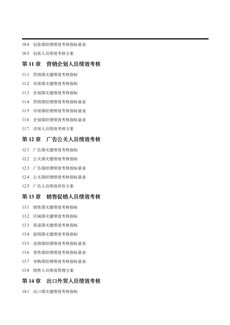 281页16万字绩效考核指标大全8242_06