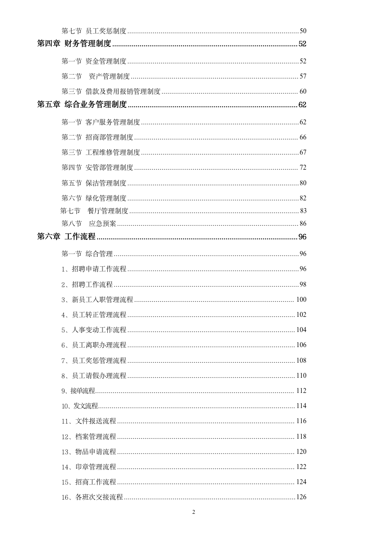 某知名物业管理公司全套制度（178P Doc）_02