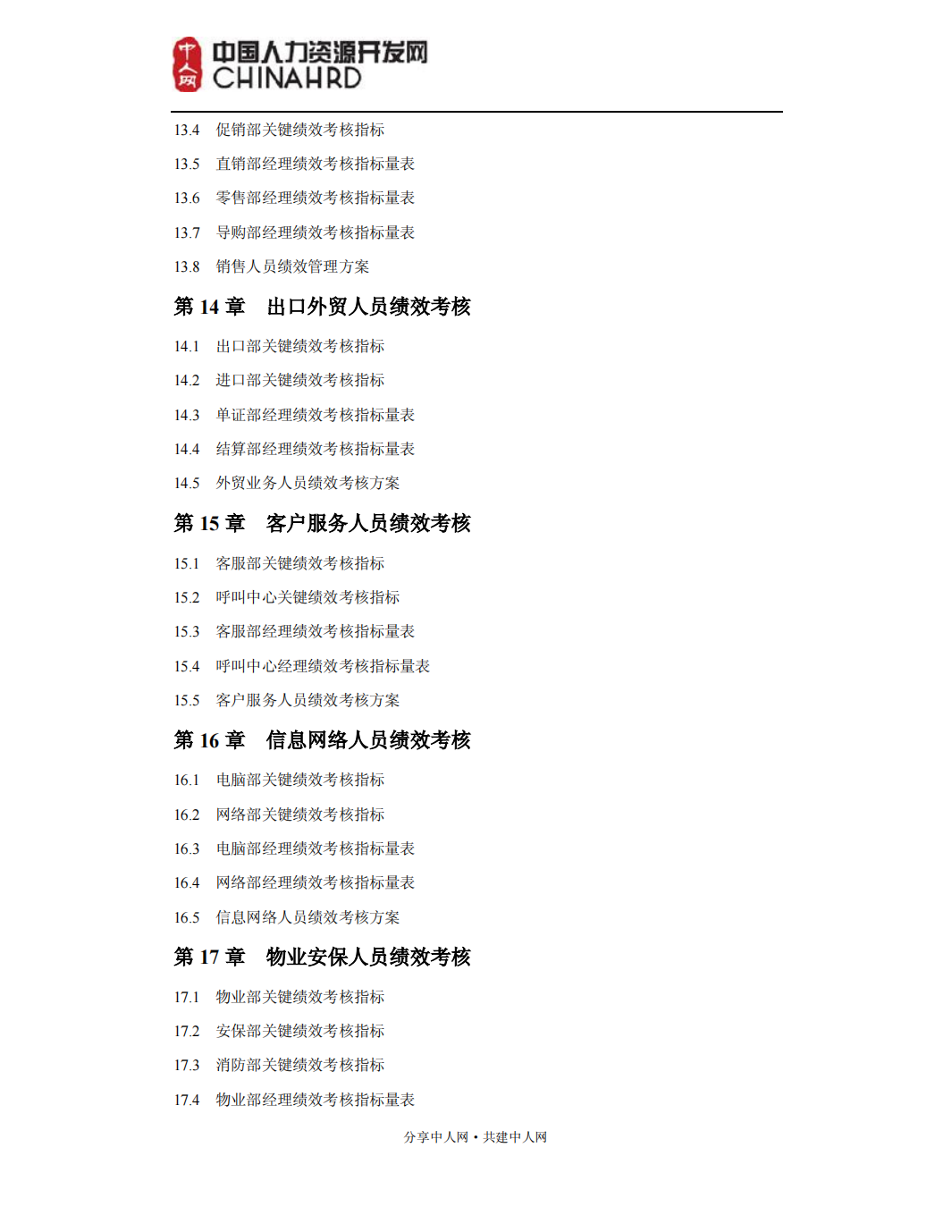 绩效考核方案及指标库（超全面）_04