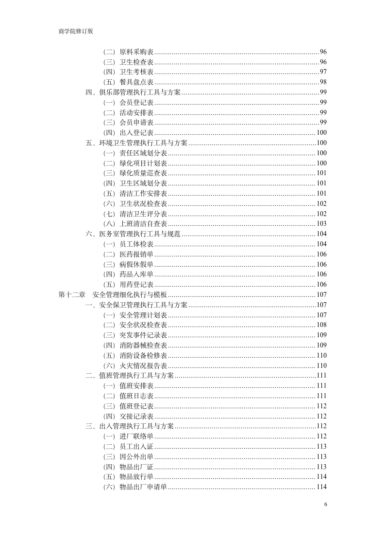 行政管理表格范本大全（全套 119页 商学院2019版）_06