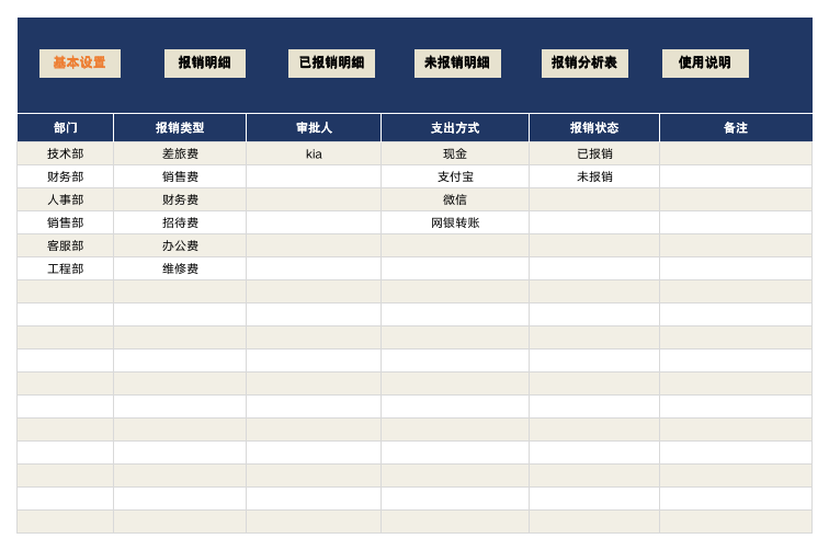 财务报销管理系统02
