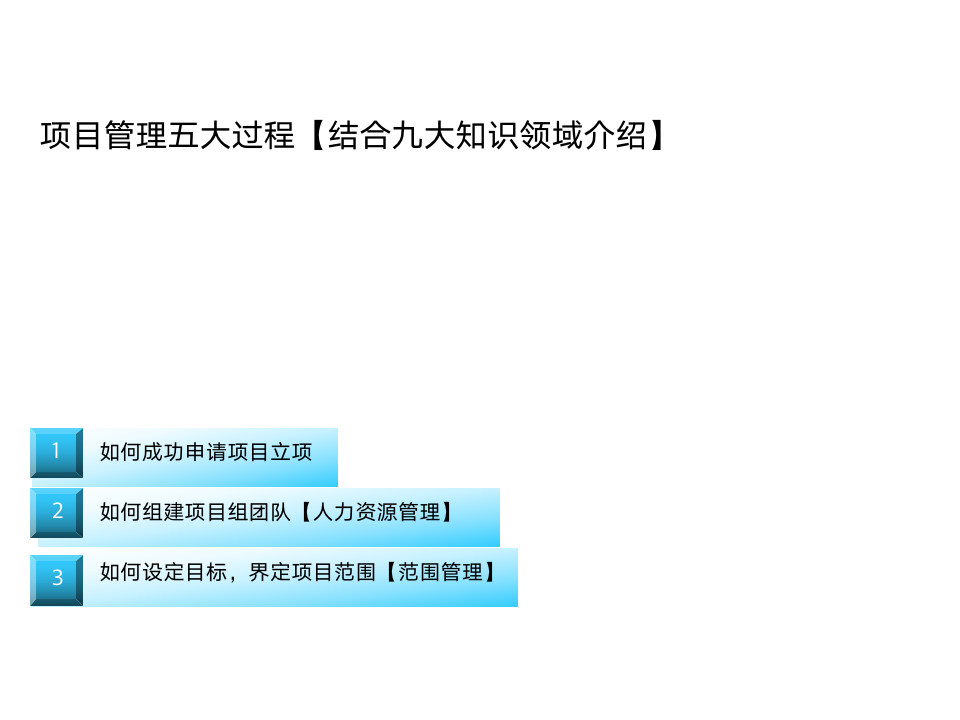 项目管理培训课程-五大过程、九大知识 27P PPT-8282_03